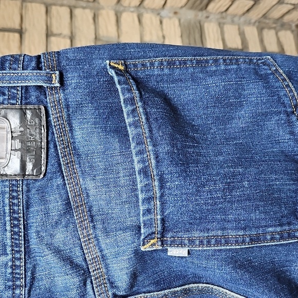 Vintage Levis Silver Tab Carpenter Jeans Med Blue Sz 36x34 Excellent Condition - Picture 1 of 8